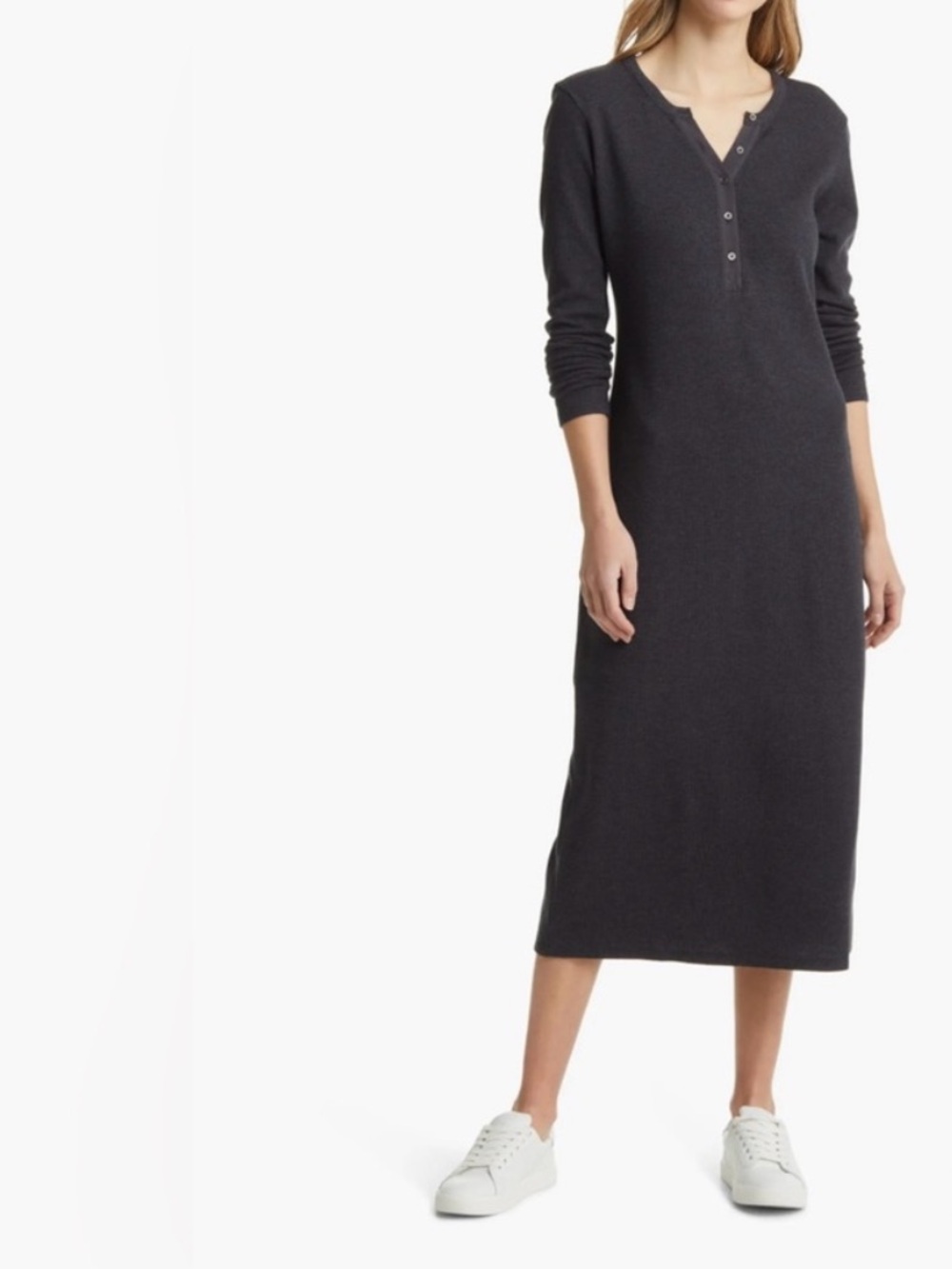 Caslon Thermal MIDI Dress